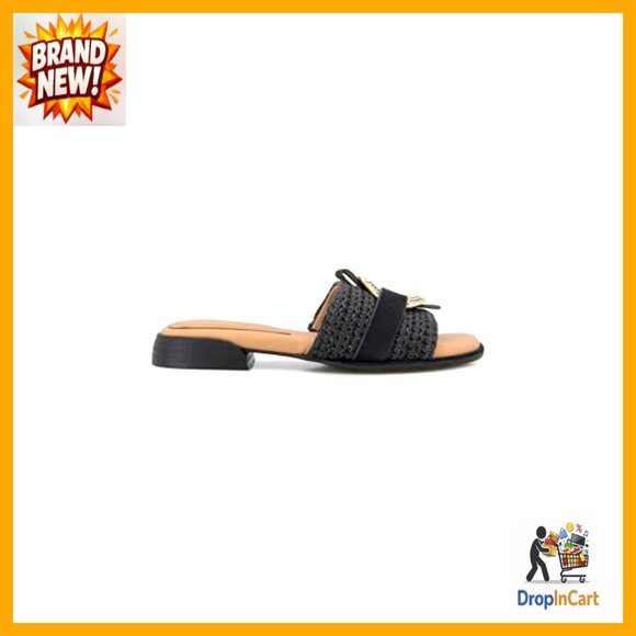 Leather Flat Sandals Slip On Minimal Chic Comfort Elegant Casual Everyday Wear